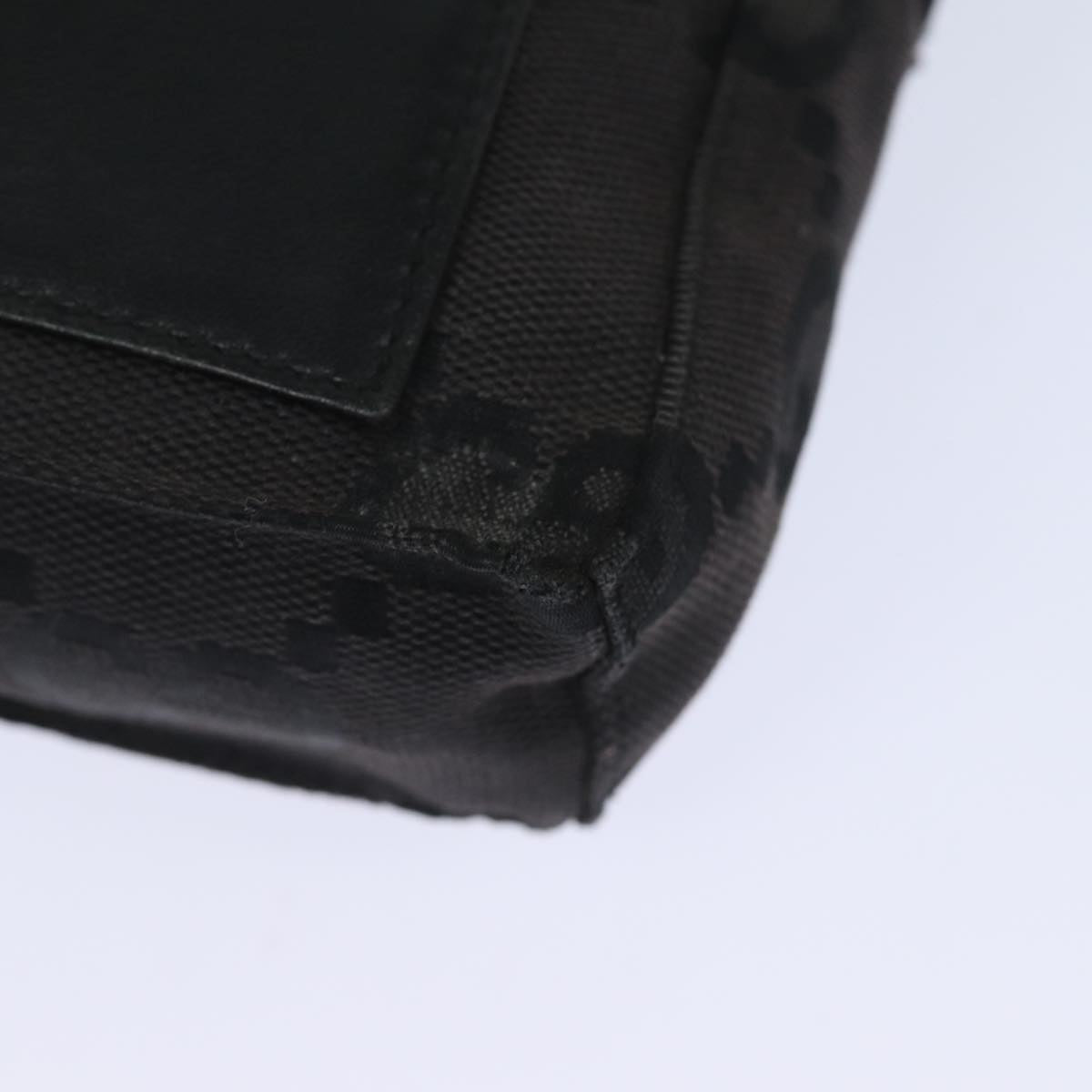 GUCCI GG Canvas Shoulder Bag Black bs15660