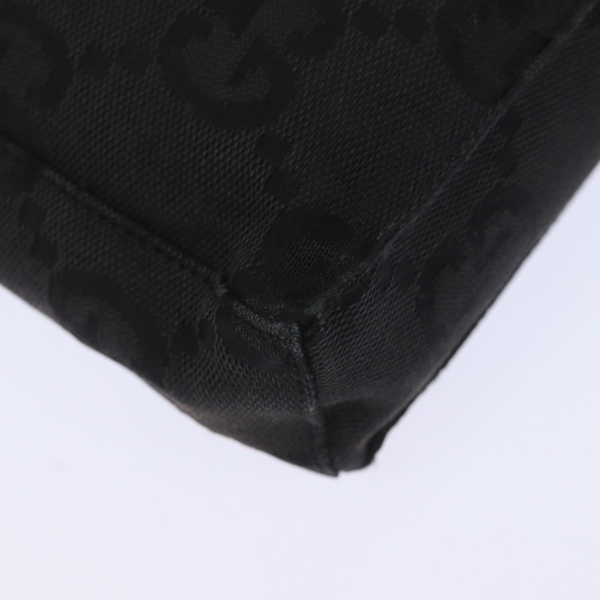 GUCCI GG Canvas Shoulder Bag Black bs15660