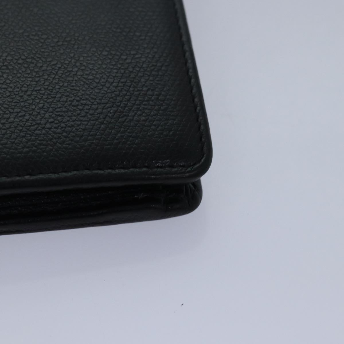 CHANEL Wallet Leather Black CC bs16073