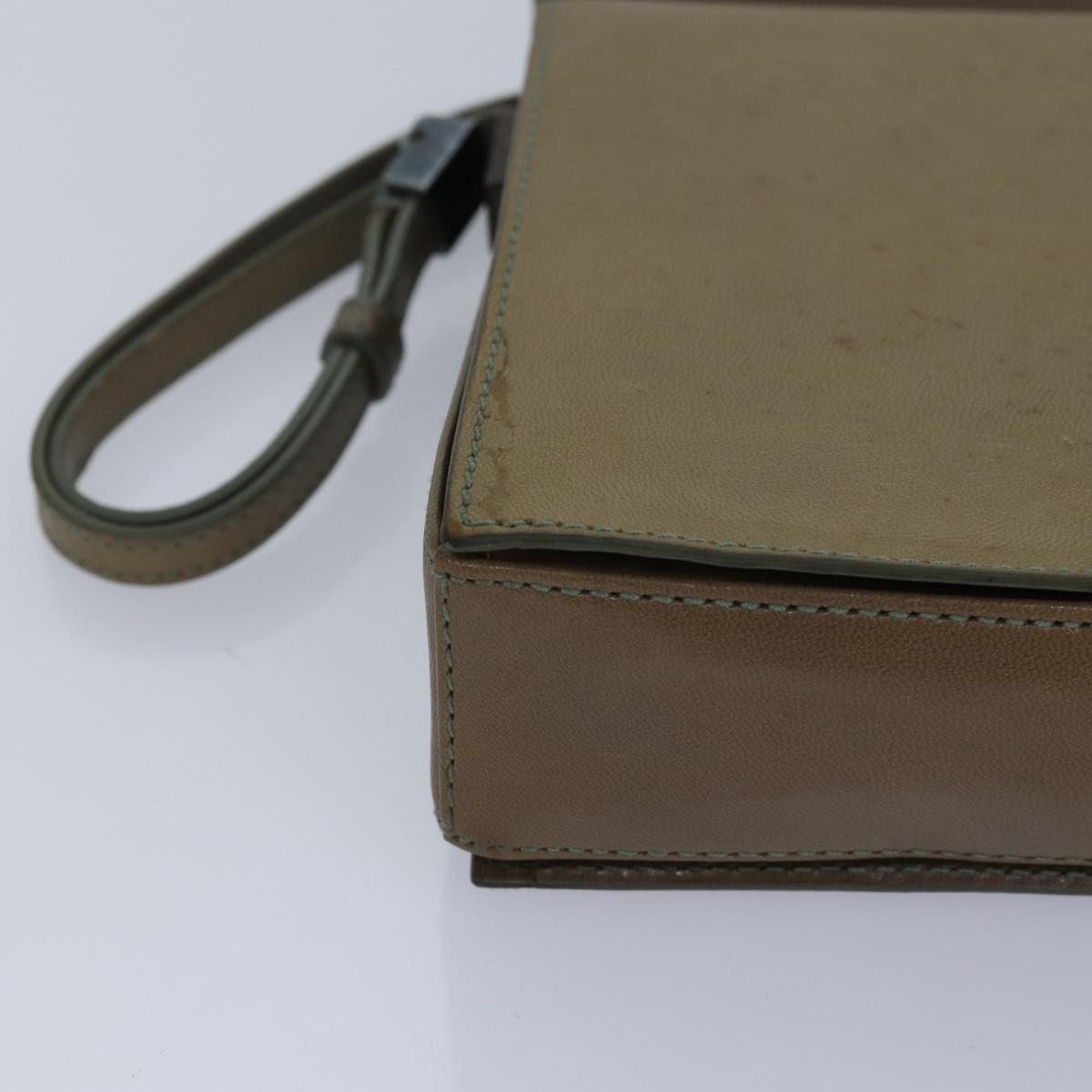 GUCCI Hand Bag Leather Brown bs16079