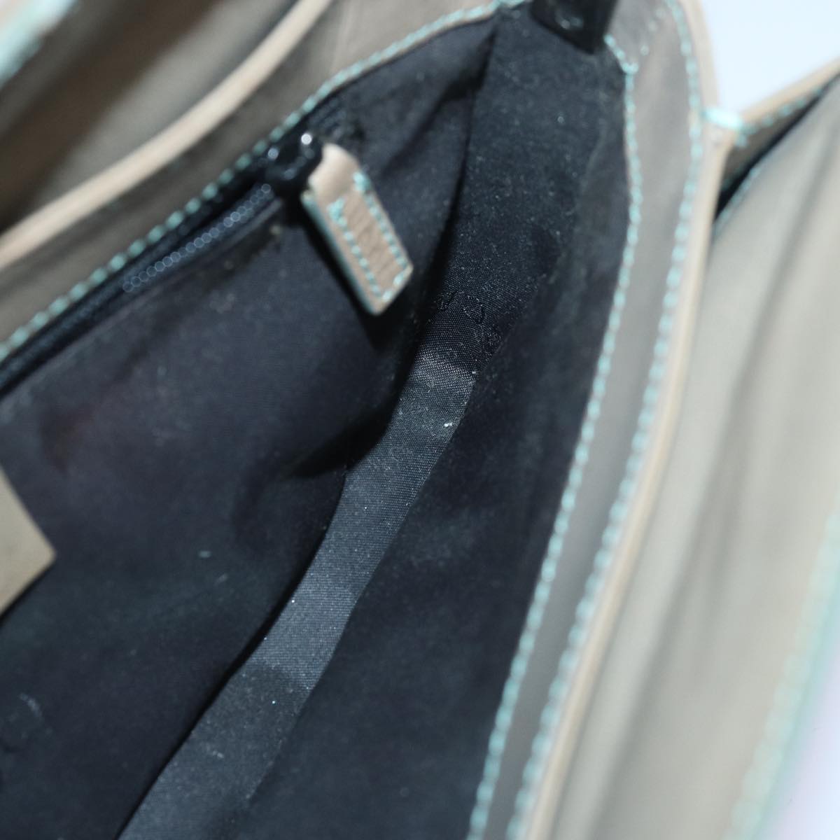 GUCCI Hand Bag Leather Brown bs16079