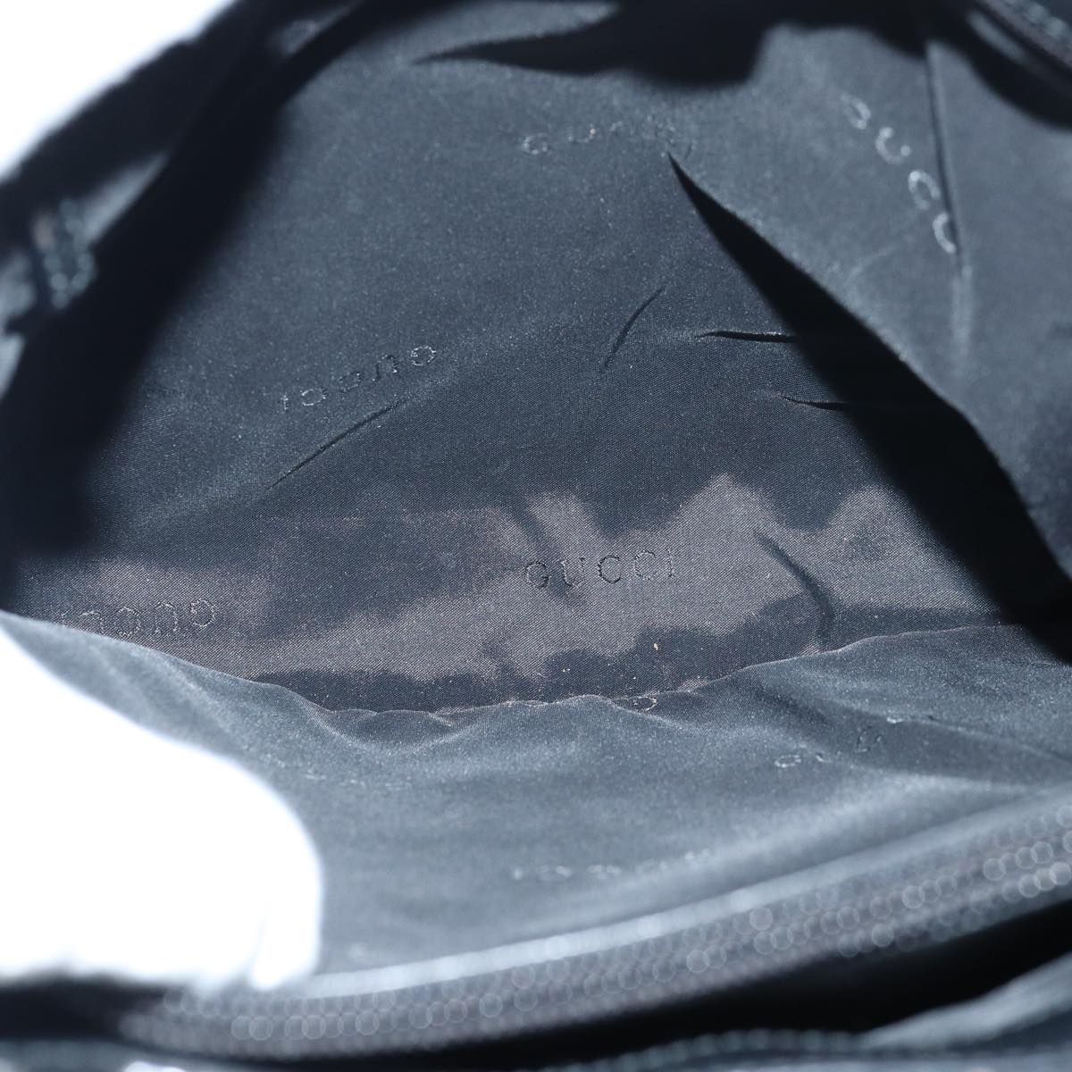 GUCCI Hand Bag Nylon Black 002 1025 bs16082