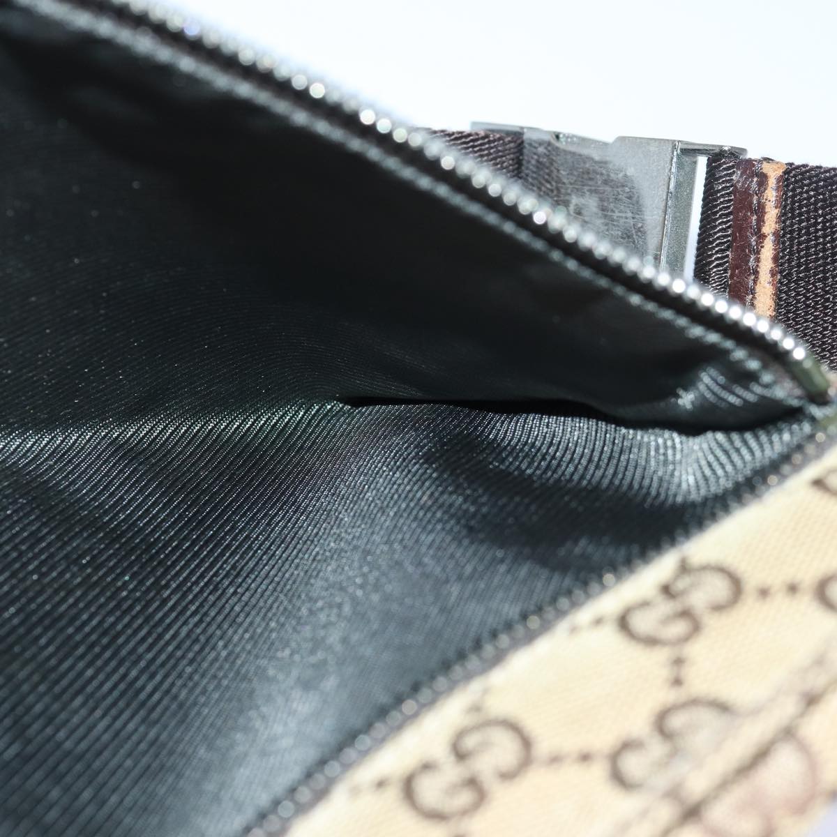 GUCCI GG Canvas Waist bag Beige 28566 bs16083