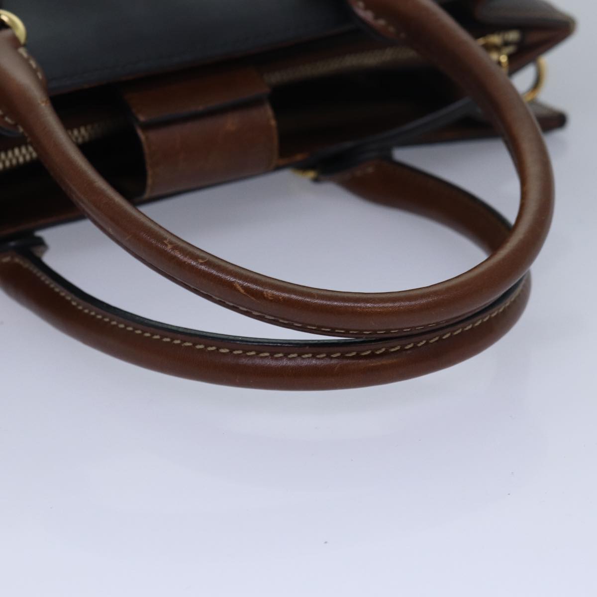 GUCCI Hand Bag Leather 2way Black 409531 bs16089