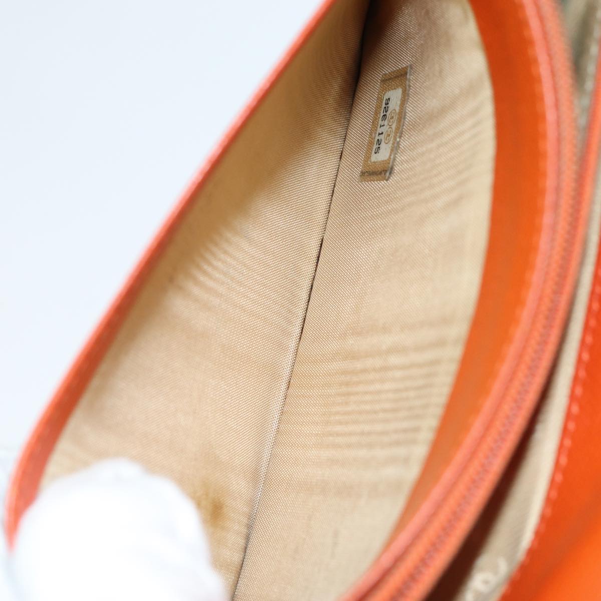 CHANEL COCO Mark Wallet Leather Orange CC bs16185