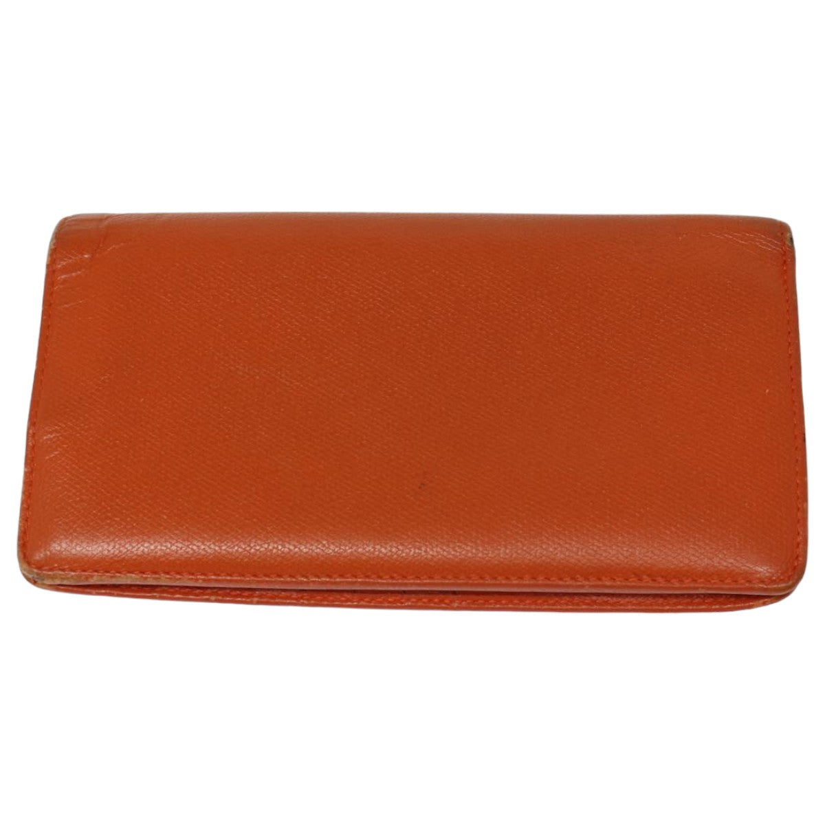 CHANEL COCO Mark Wallet Leather Orange CC bs16185