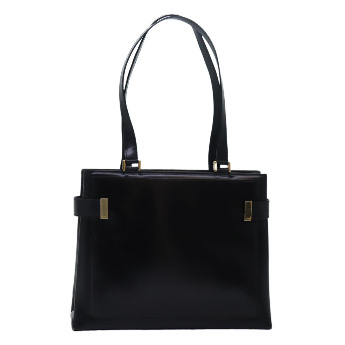 GUCCI Tote Bag Leather Black bs16188