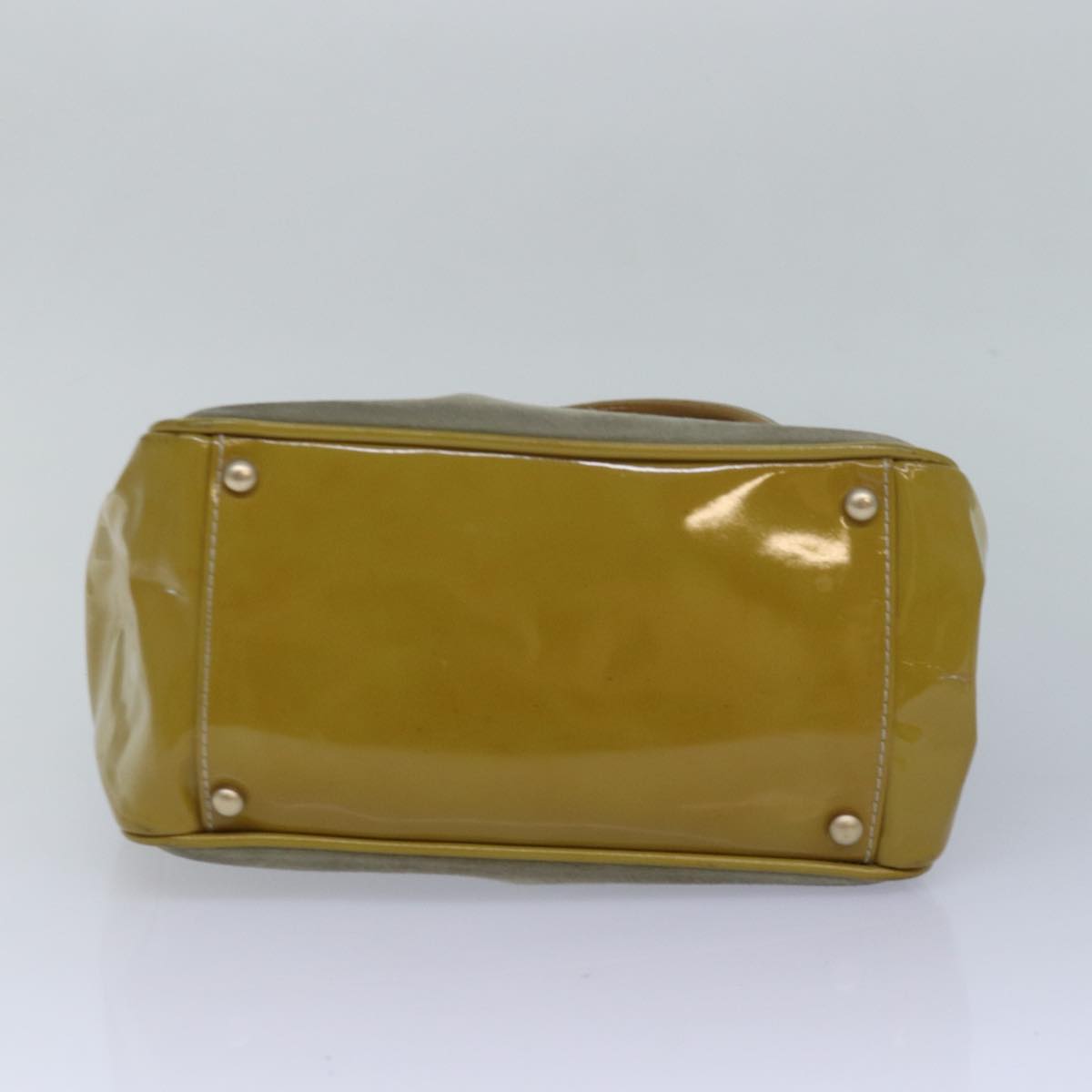 CHANEL Camelia Tote Bag Suede Yellow CC bs16253