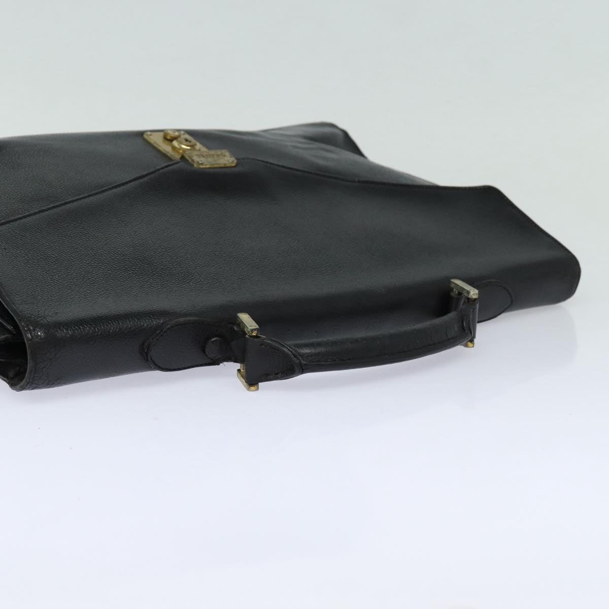 CHANEL Hand Bag Caviar Skin Black CC bs16380
