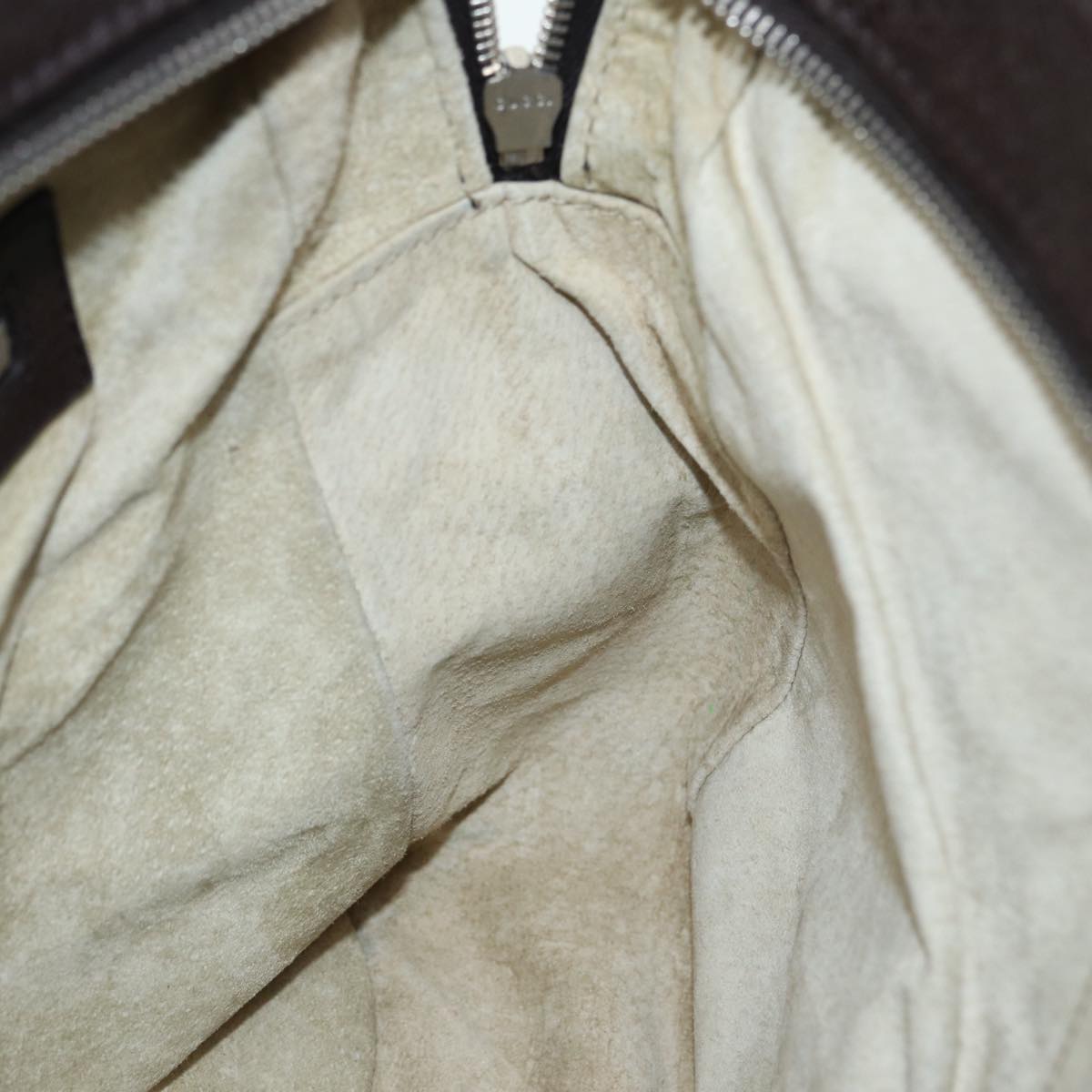 GUCCI Shoulder Bag Leather Brown 232599 bs16406