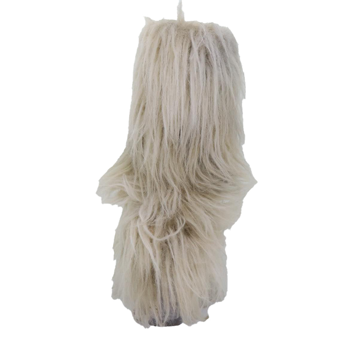 CHANEL boots Wool Beige CC bs16505