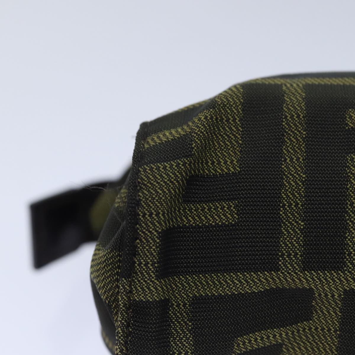 FENDI Zucca Canvas Pouch Brown Black bs16772