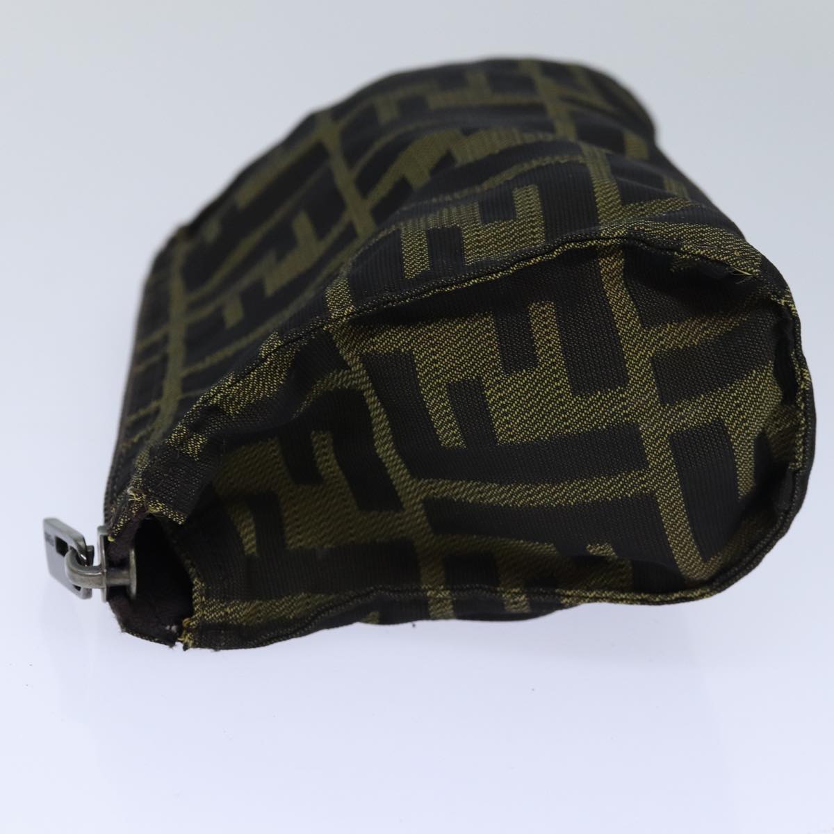 FENDI Zucca Canvas Pouch Brown Black bs16772
