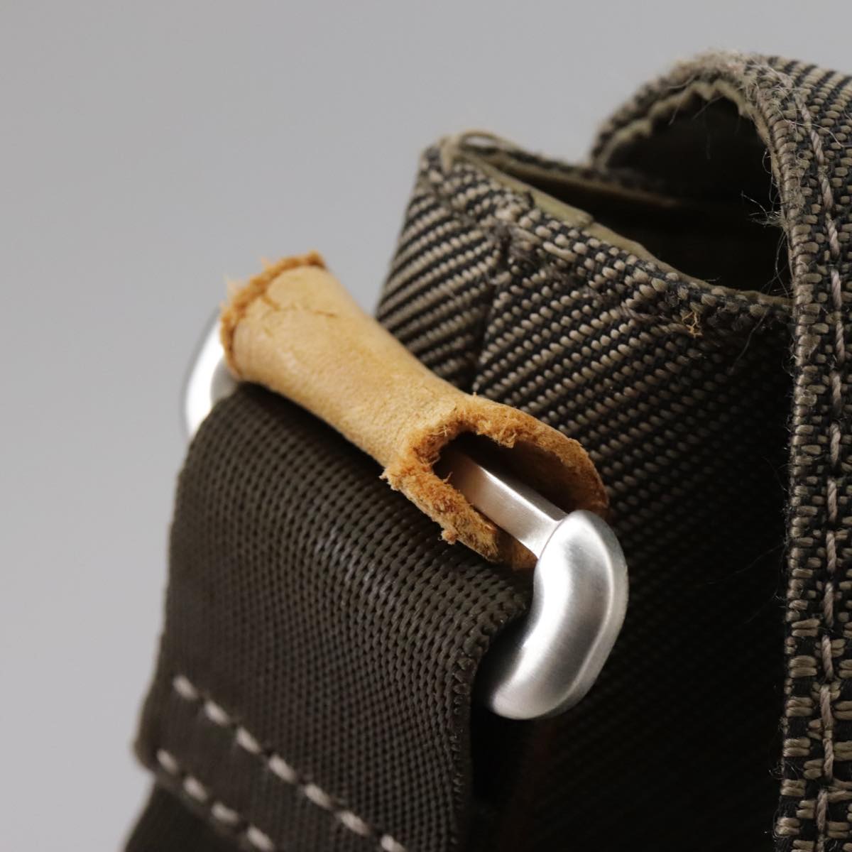 LOUIS VUITTON Damier Geant Roux Shoulder Bag Tail M93077 LV bs18747