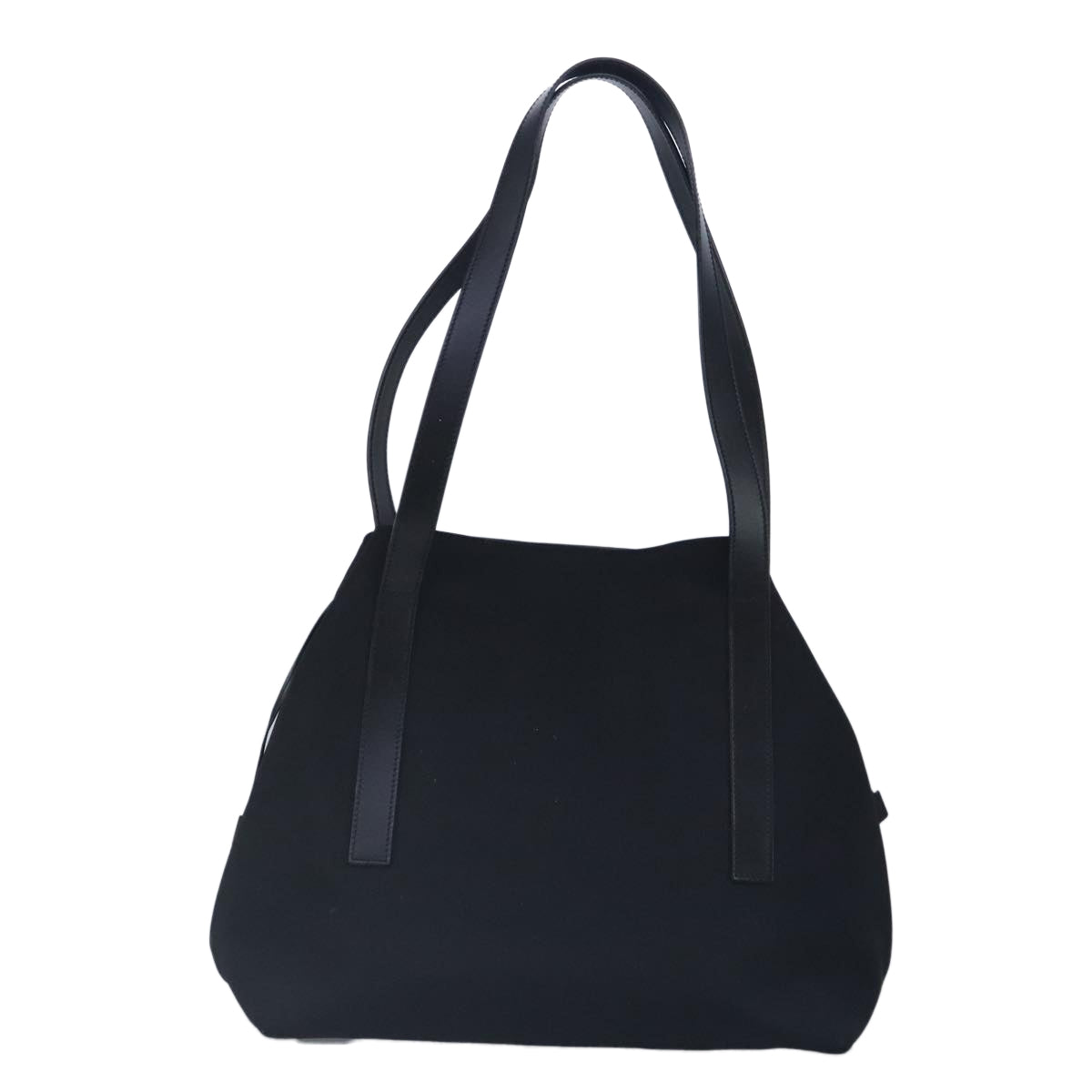 GUCCI Shoulder Bag Canvas Black Silver bs19043