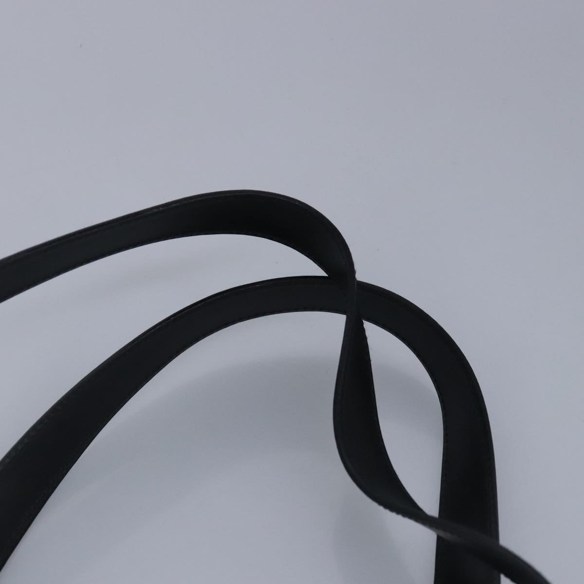 GUCCI Shoulder Bag Canvas Black Silver bs19043