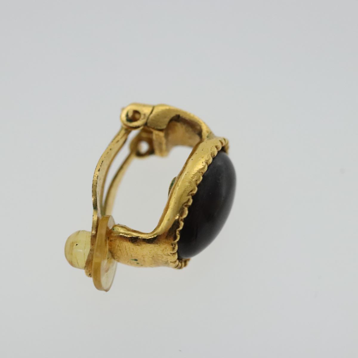 CHANEL Earring metal Gold Tone CC bs19064
