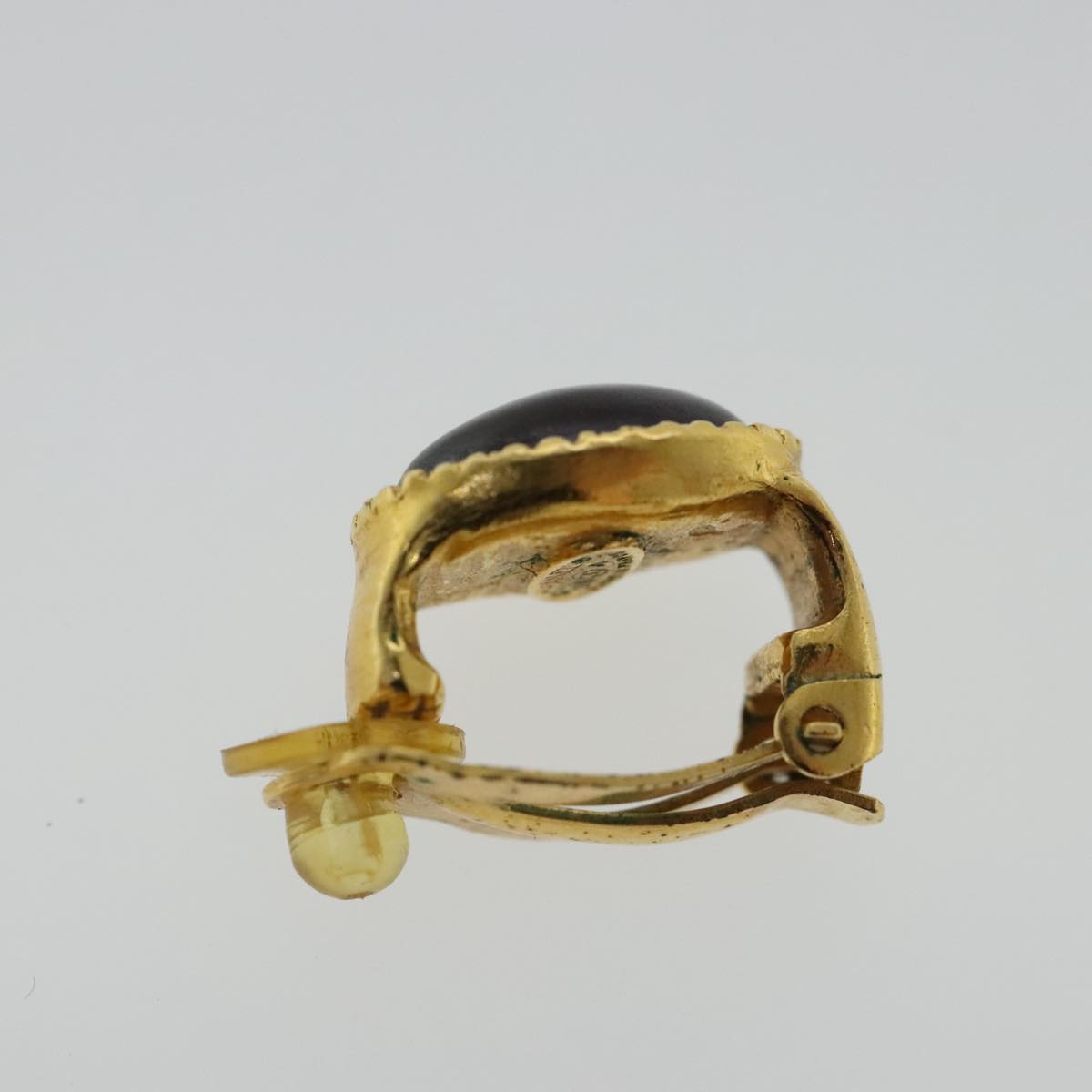 CHANEL Earring metal Gold Tone CC bs19064