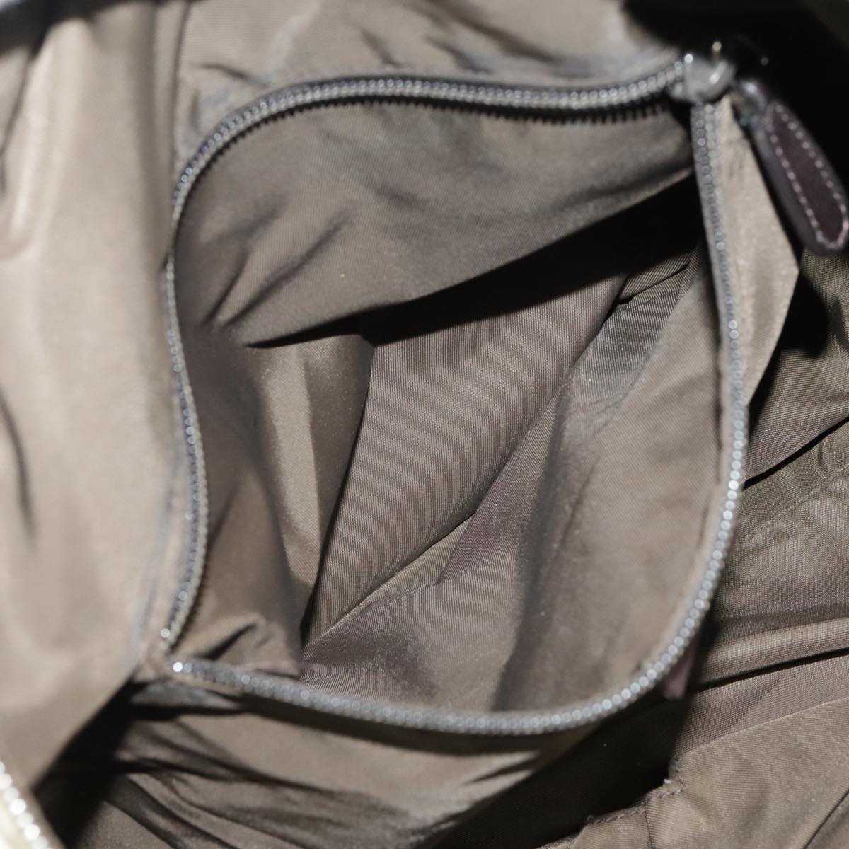 GUCCI GG Canvas Tote Bag Beige Silver 283416 bs19440