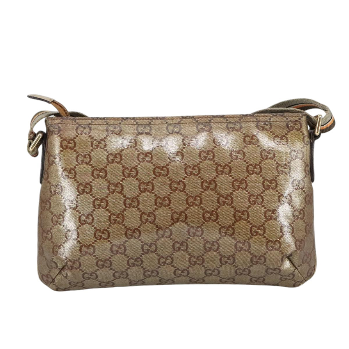 GUCCI GG crystal Shoulder Bag outlet Beige Gold 189749 bs19575