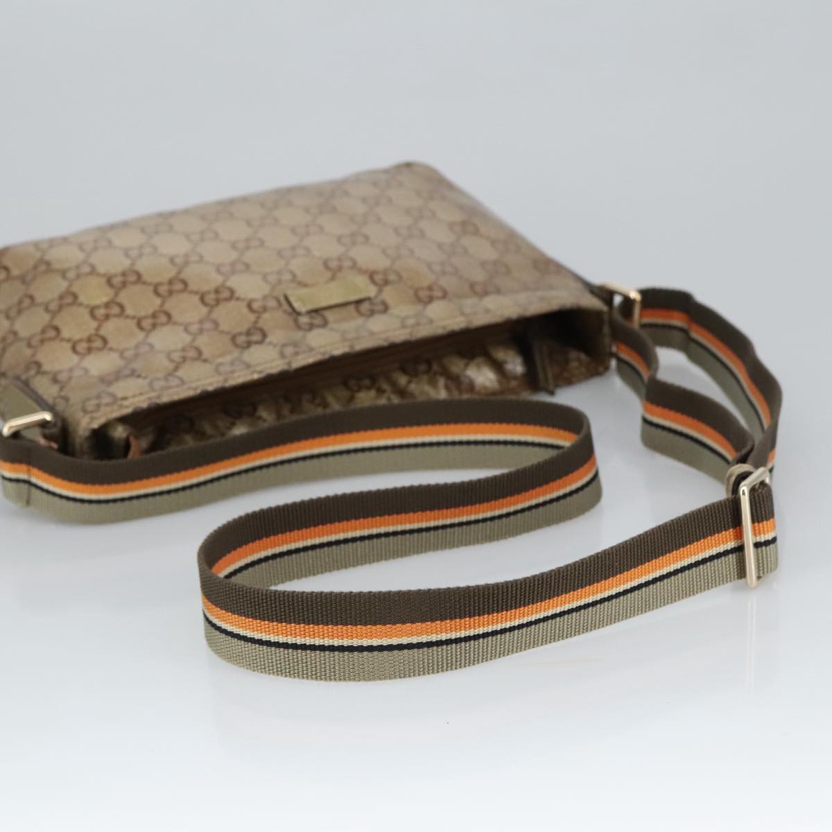 GUCCI GG crystal Shoulder Bag outlet Beige Gold 189749 bs19575