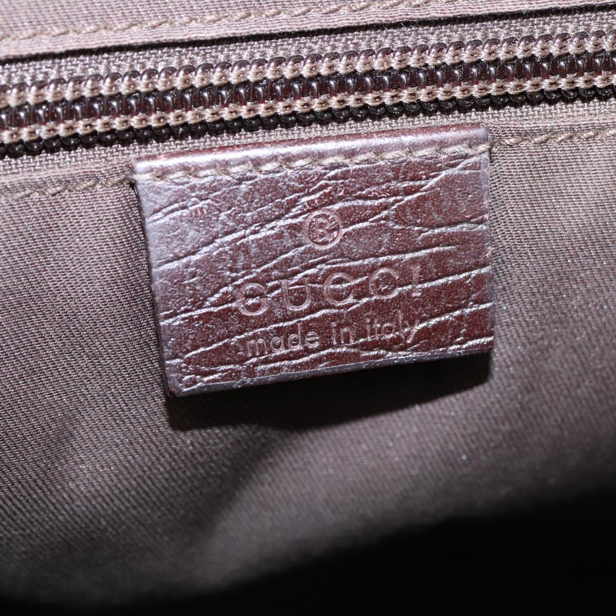 GUCCI GG Supreme Shoulder Bag PVC Beige 141626 bs19582