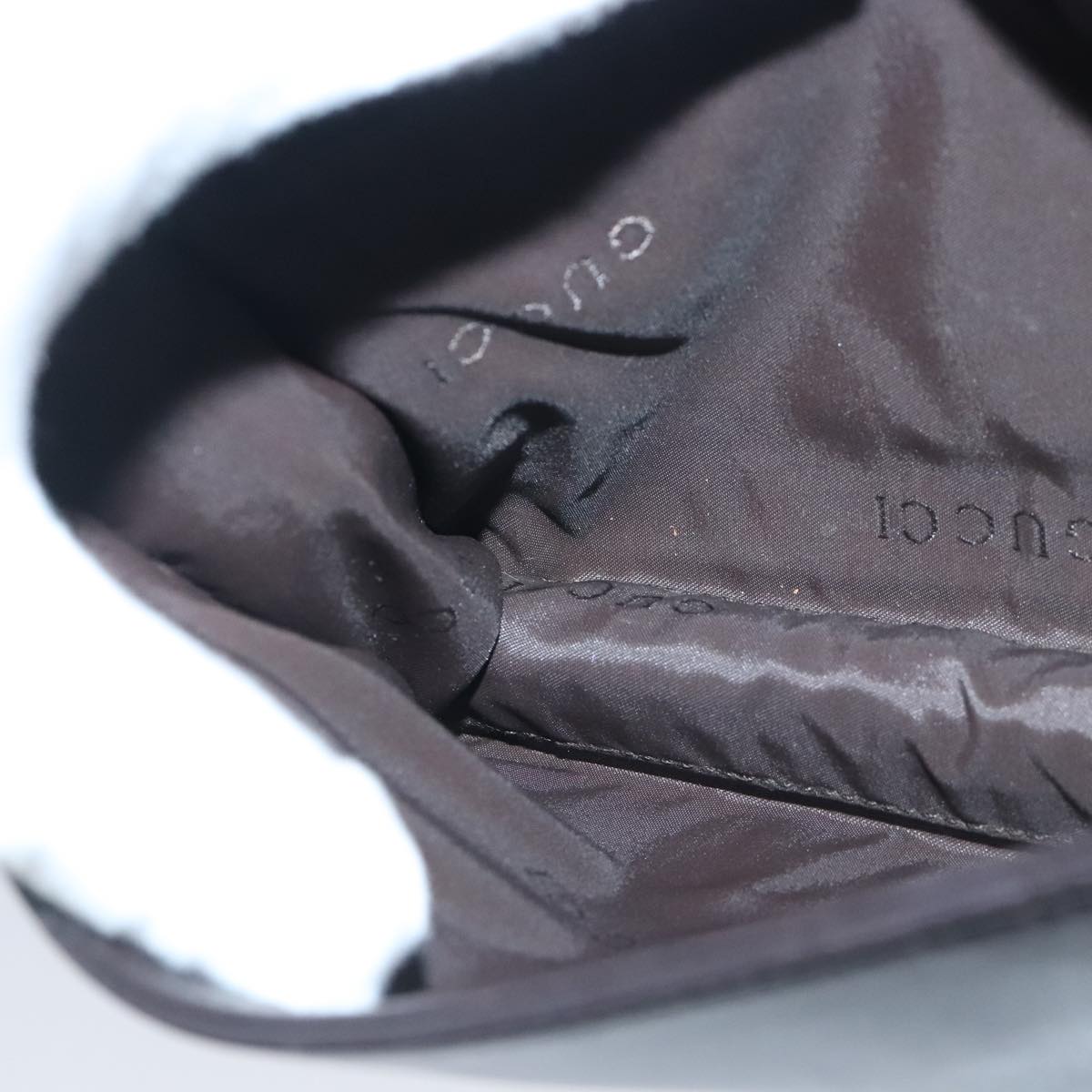 GUCCI Bamboo Hand Bag Leather Brown 001 3239 001998 bs19583