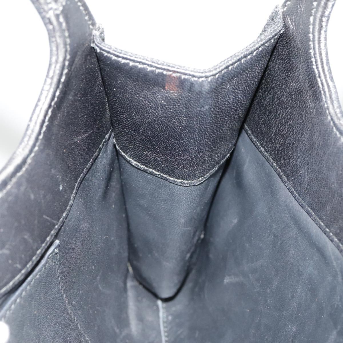 GUCCI Hand Bag Canvas Black 001 4243 bs19668
