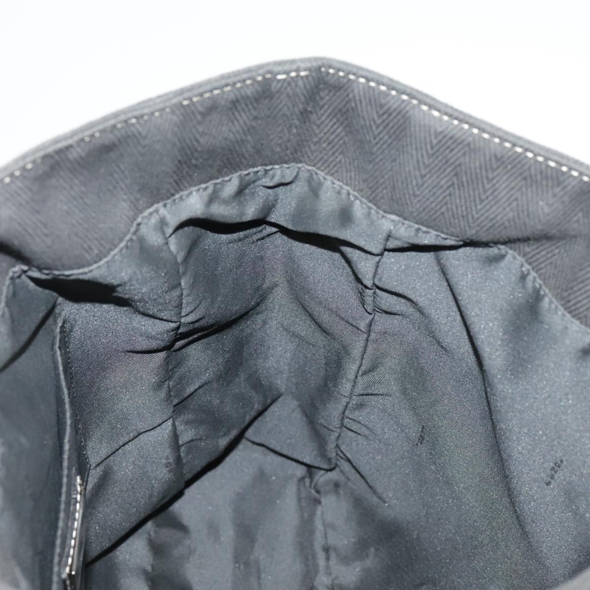 FENDI Tote Bag Canvas Black Silver bs19754