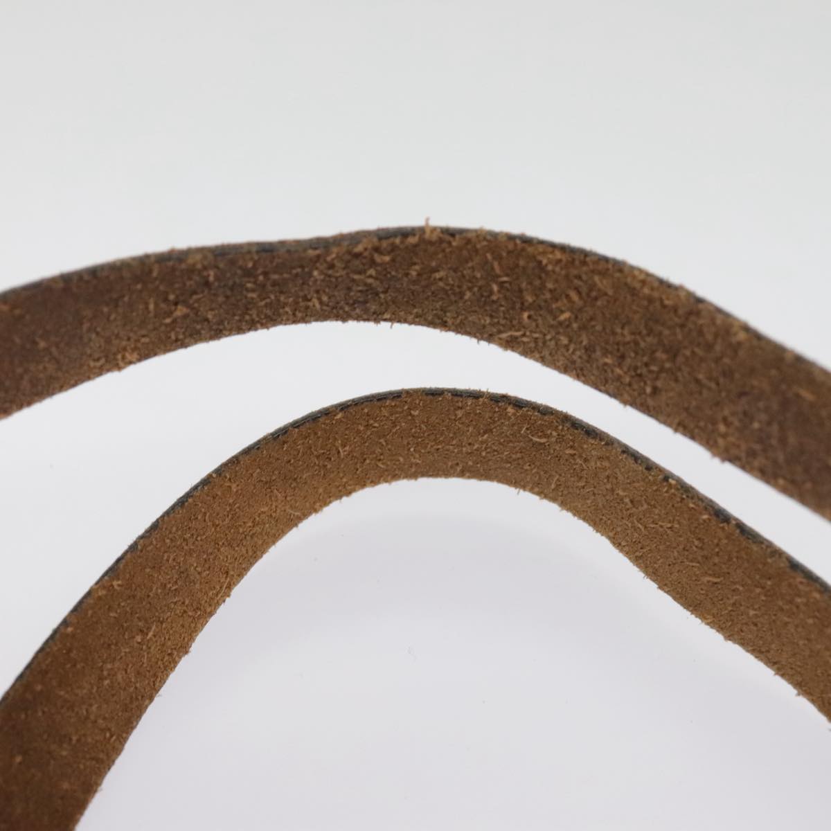 FENDI Zucca Canvas Hand Bag Brown Black Gold bs19756