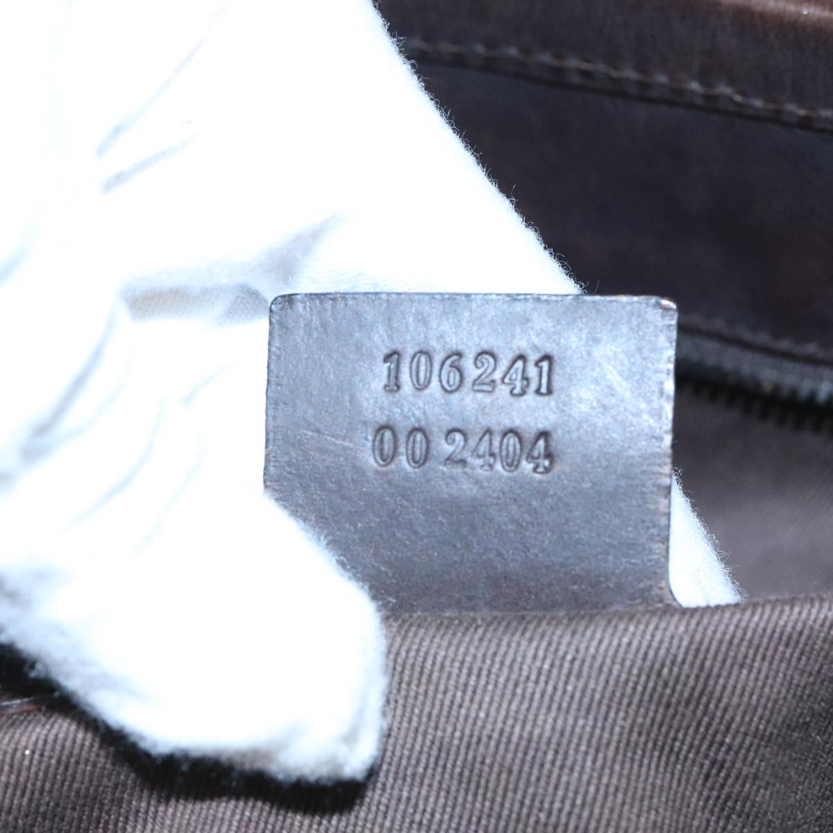 GUCCI GG Canvas Shoulder Bag Beige bs20066