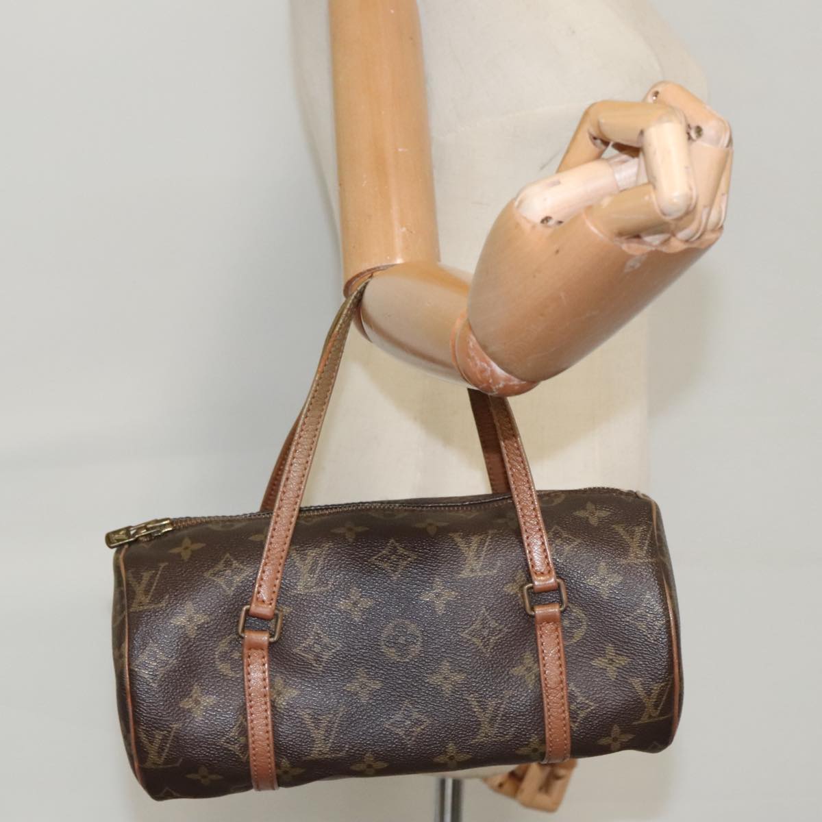 LOUIS VUITTON Monogram Papillon 26 Hand Bag M51386 LV bs20173