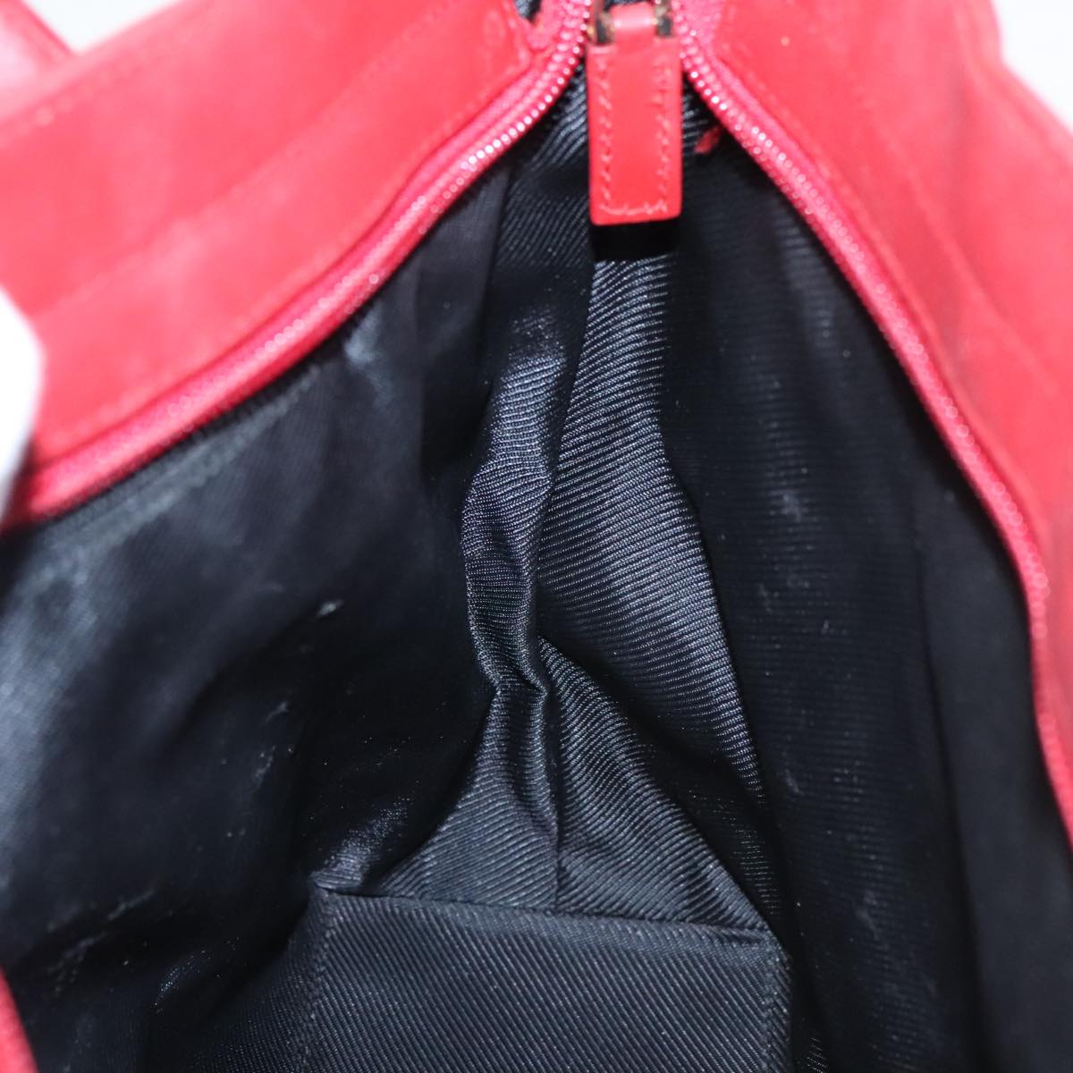 GUCCI GG Canvas Tote Bag Beige Red  Gold 002 1119 bs20331
