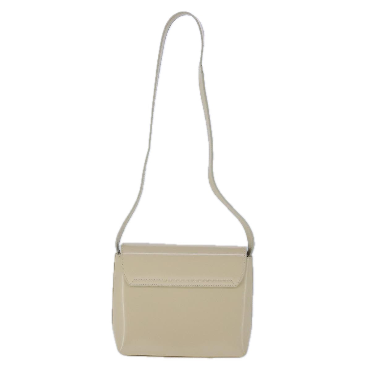 GUCCI Shoulder Bag Enamel Beige Gold 007 3444 0282 bs20332
