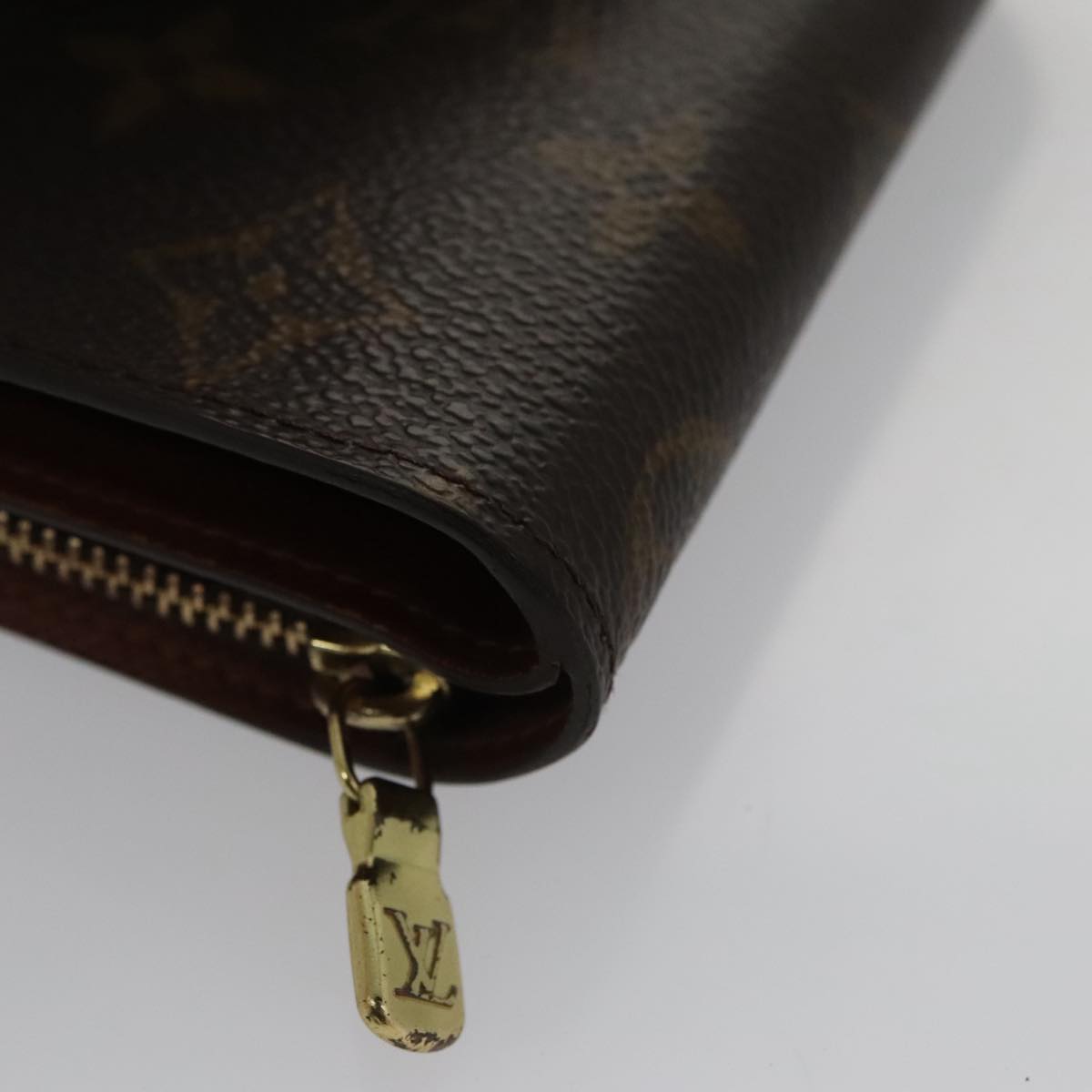 LOUIS VUITTON Monogram Compact Zip Wallet M61667 LV bs20567