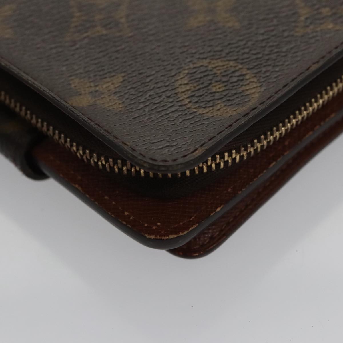 LOUIS VUITTON Monogram Compact Zip Wallet M61667 LV bs20567