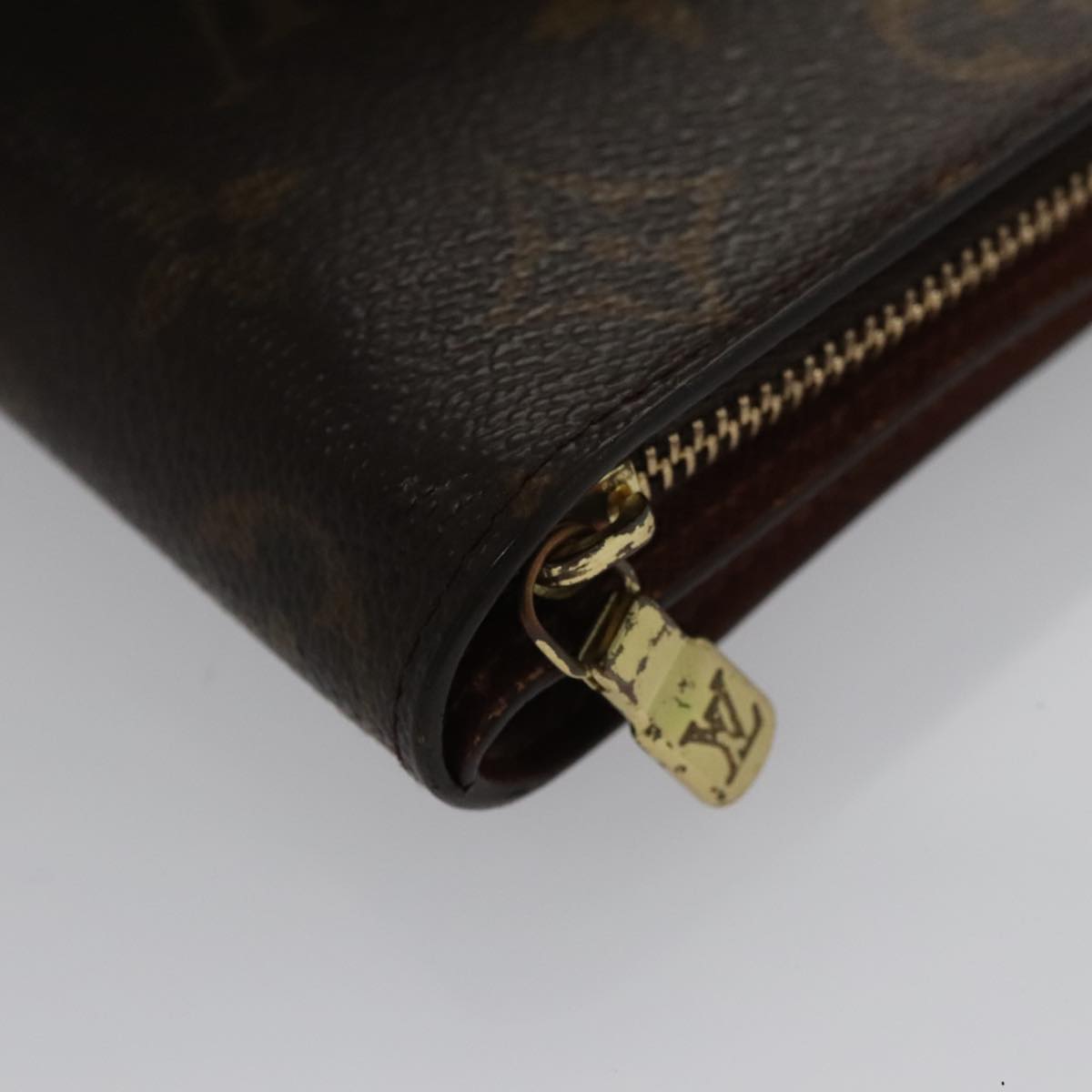 LOUIS VUITTON Monogram Compact Zip Wallet M61667 LV bs20567