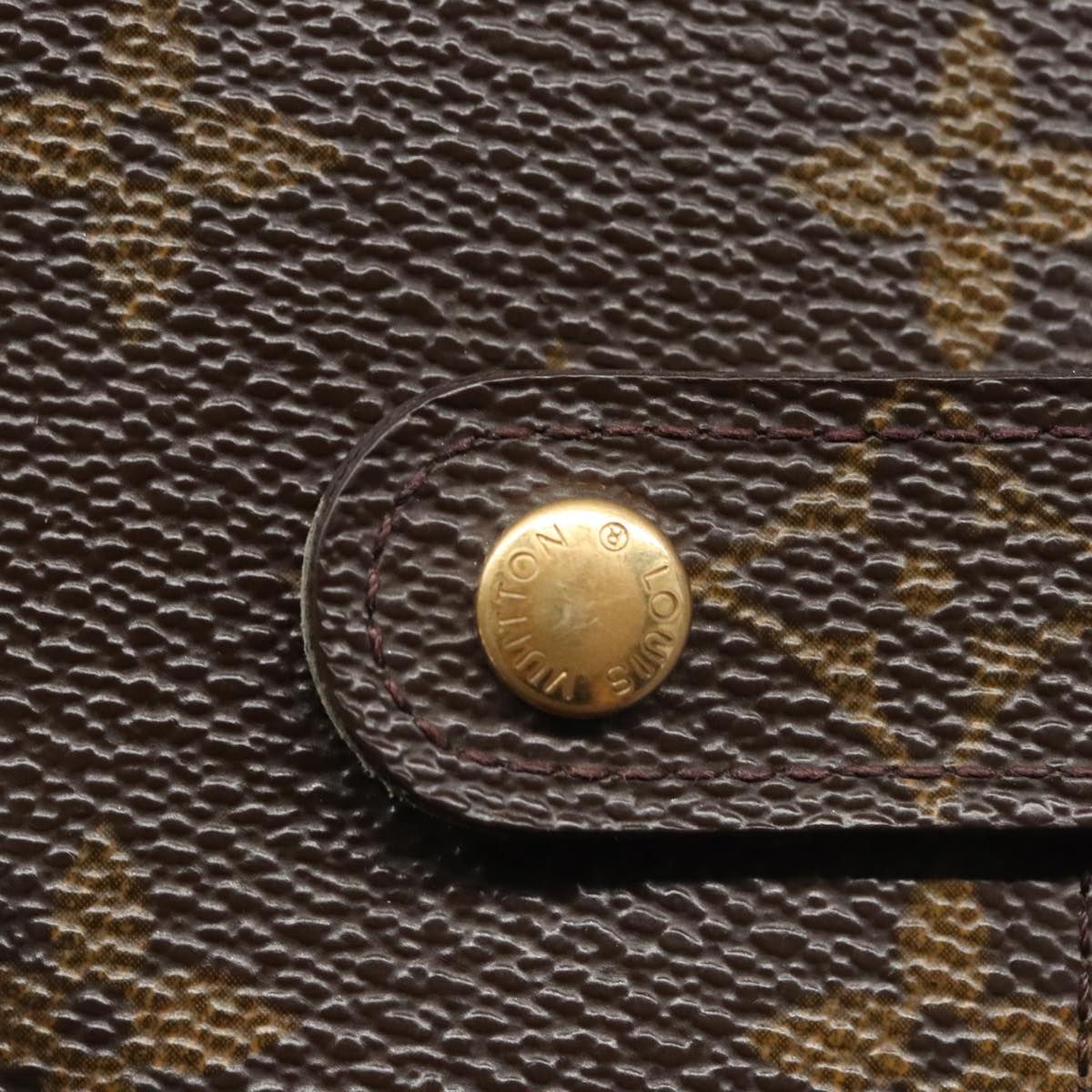 LOUIS VUITTON Monogram Compact Zip Wallet M61667 LV bs20567