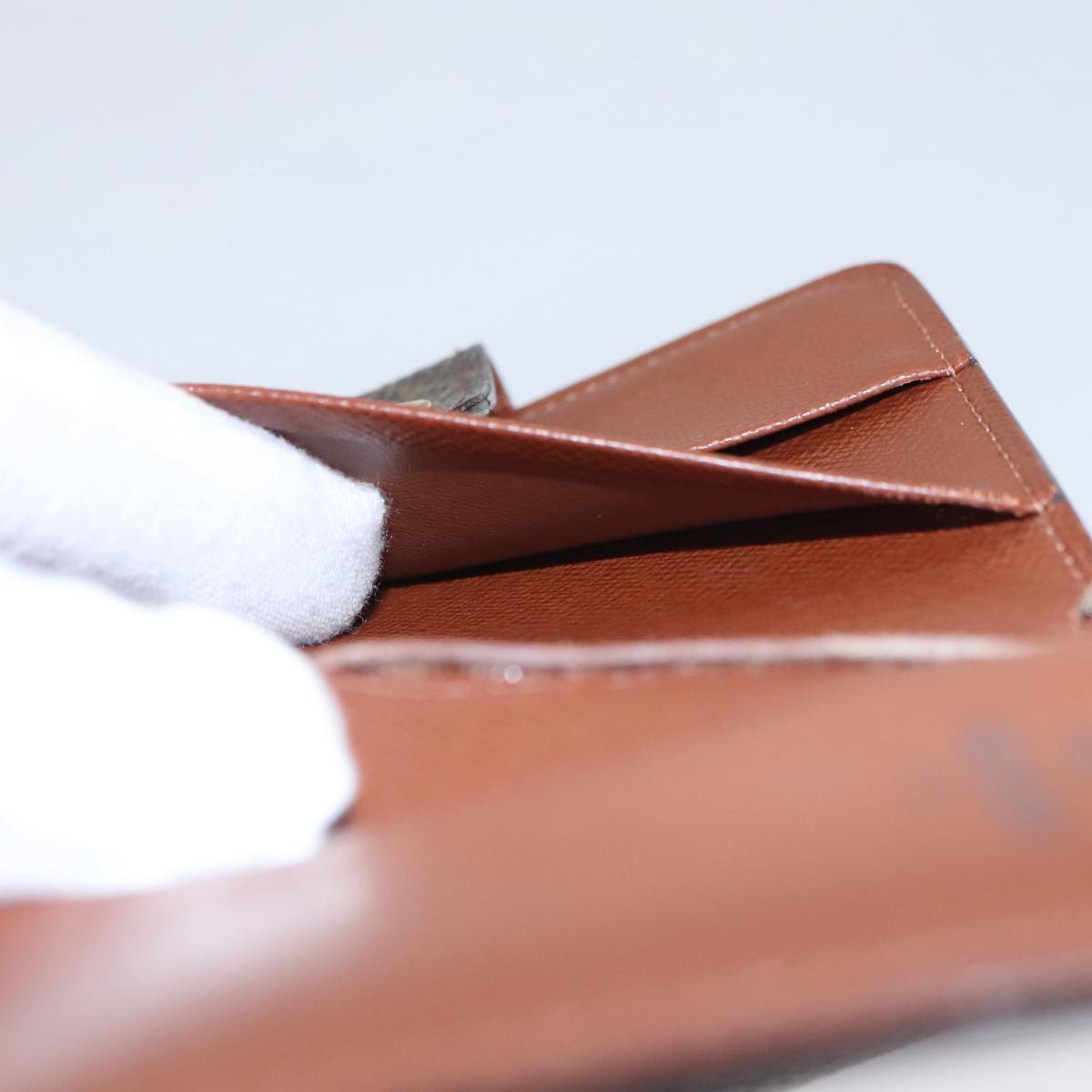 LOUIS VUITTON Monogram Compact Zip Wallet M61667 LV bs20567