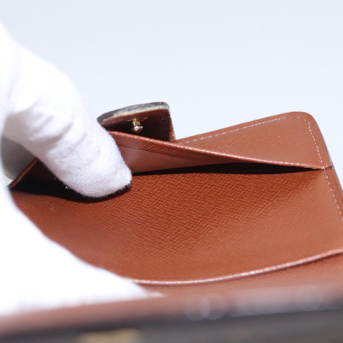 LOUIS VUITTON Monogram Compact Zip Wallet M61667 LV bs20567