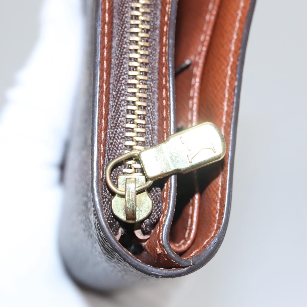 LOUIS VUITTON Monogram Compact Zip Wallet M61667 LV bs20567