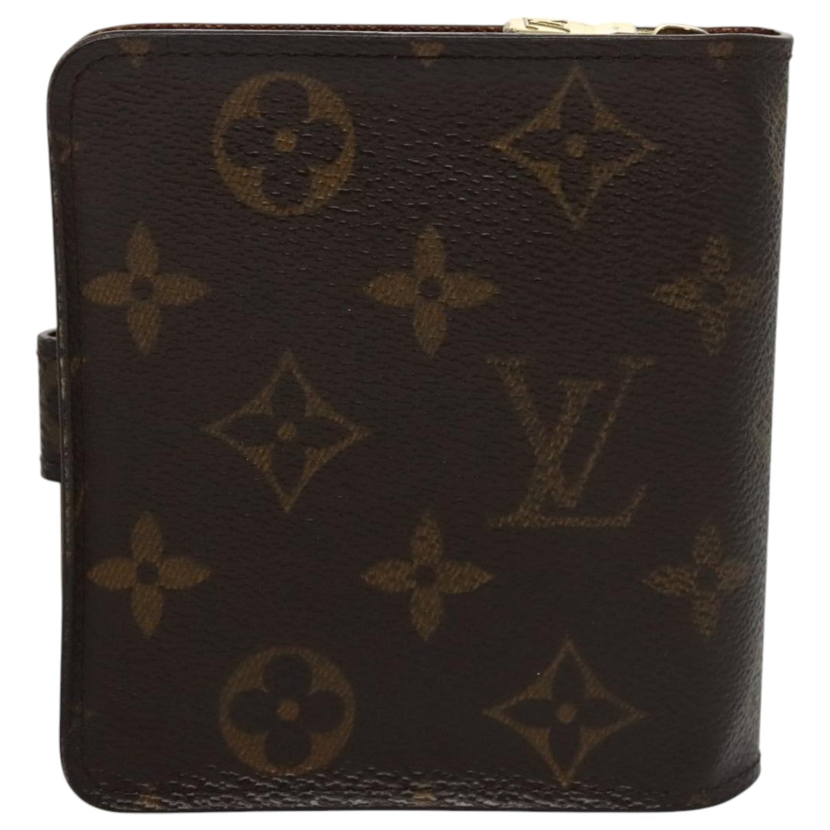 LOUIS VUITTON Monogram Compact Zip Wallet M61667 LV bs20567
