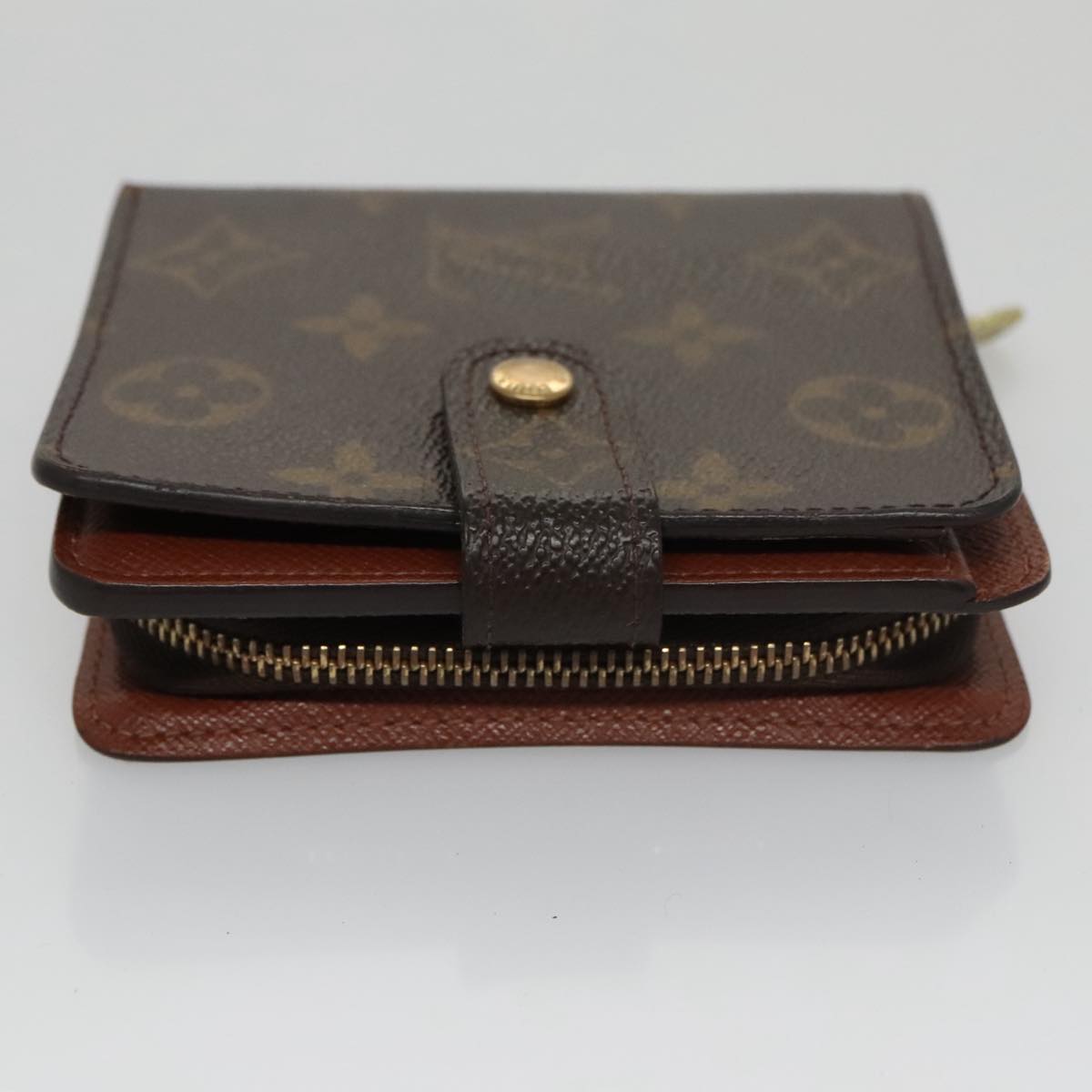 LOUIS VUITTON Monogram Compact Zip Wallet M61667 LV bs20567
