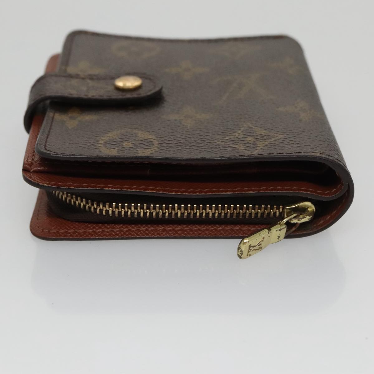 LOUIS VUITTON Monogram Compact Zip Wallet M61667 LV bs20567