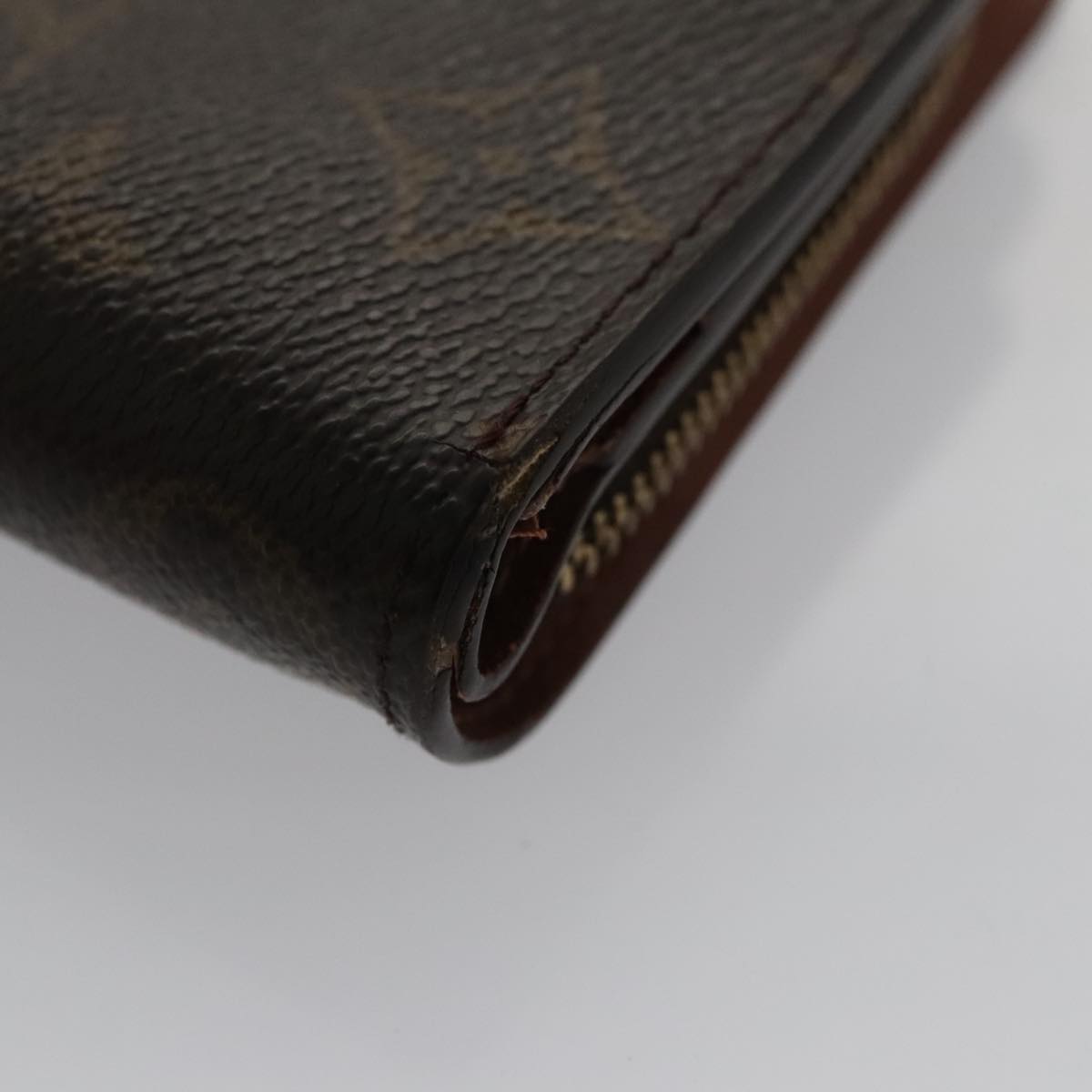 LOUIS VUITTON Monogram Compact Zip Wallet M61667 LV bs20567