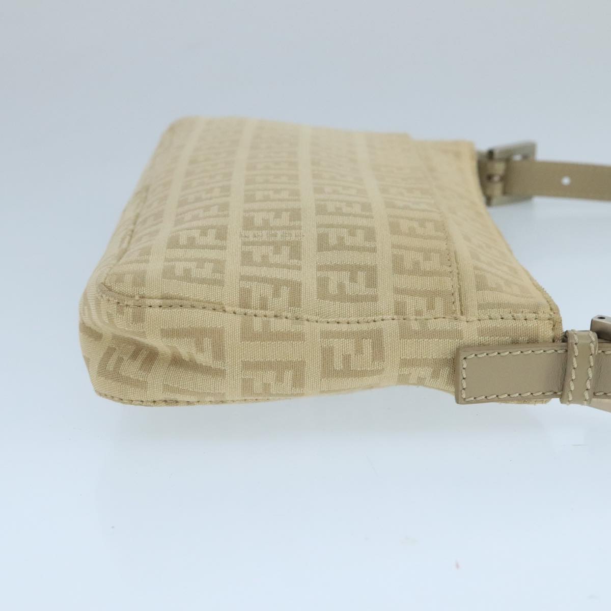 FENDI Zucchino Canvas Hand Bag Beige bs20575