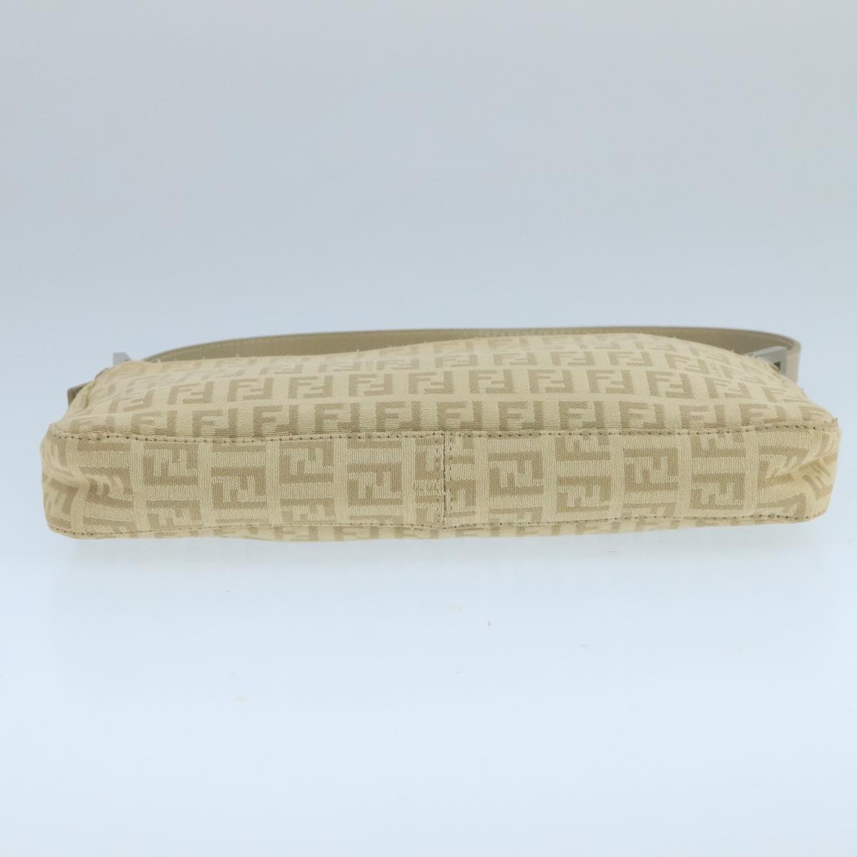 FENDI Zucchino Canvas Hand Bag Beige bs20575