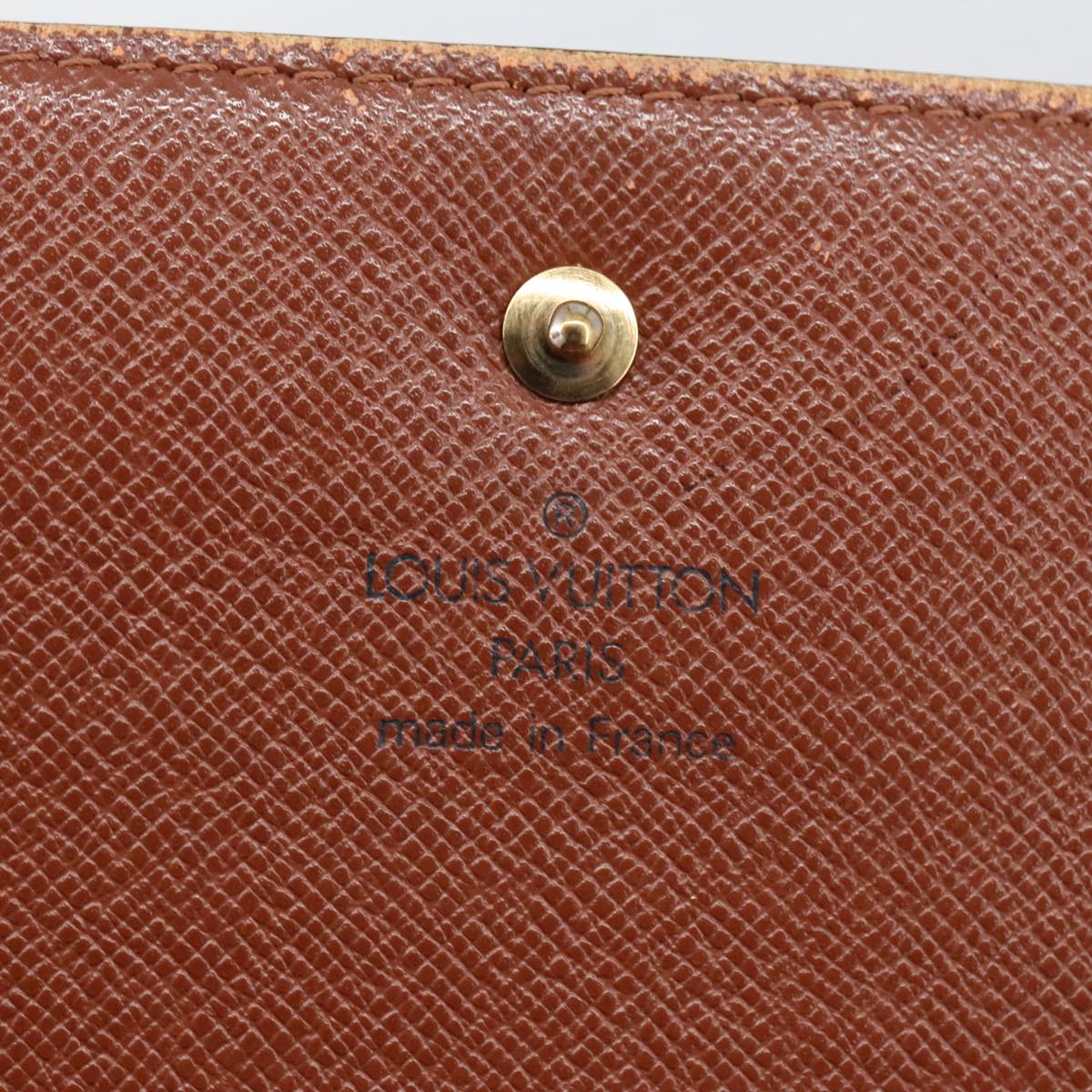 LOUIS VUITTON Monogram Porte Tresol International Wallet M61215 LV bs20593