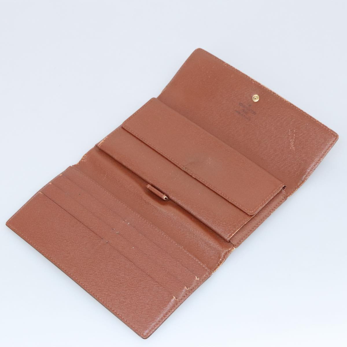 LOUIS VUITTON Monogram Porte Tresol International Wallet M61215 LV bs20593