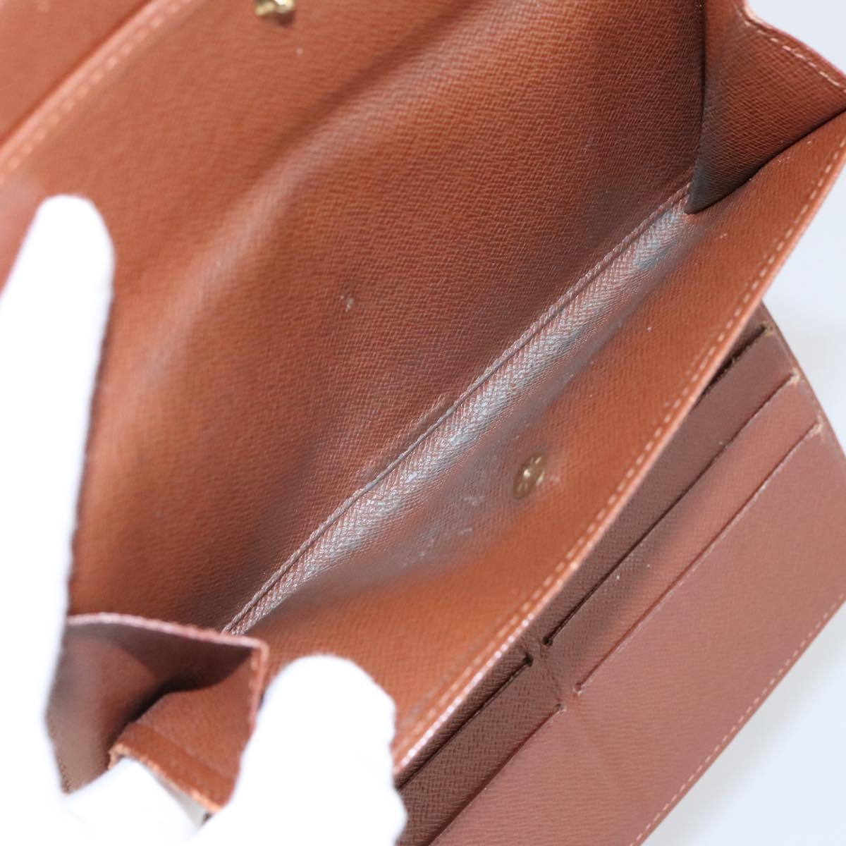 LOUIS VUITTON Monogram Porte Tresol International Wallet M61215 LV bs20593